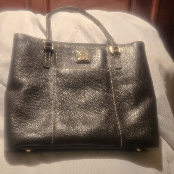 Dooney & Bourke Handbags - Dooney & Bourke Lexington Small Tote  Purse Brown Pebbled Leather